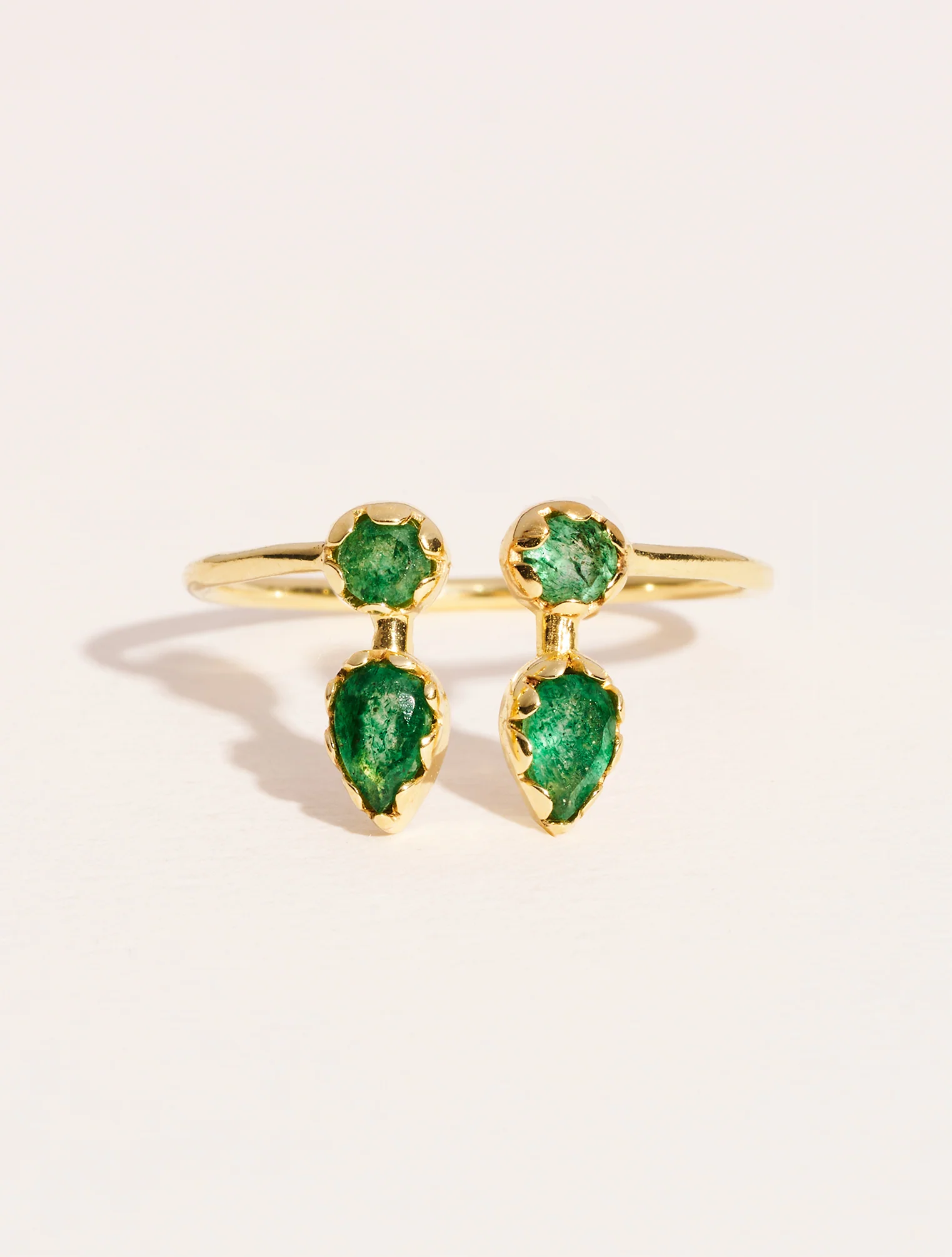 Bemaad_Bague_SAFRA_Aventurine_Vert_1